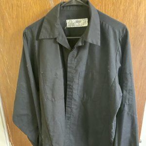 Red Kap long sleeve button up (Black)